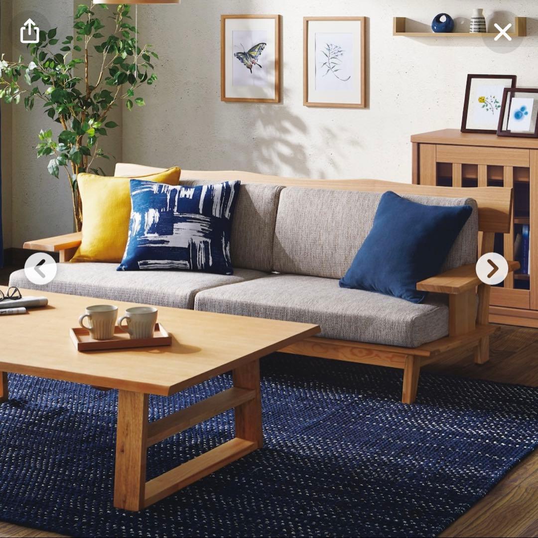 ニトリ　アカツキ　三人掛け用ソファ　カバーのみ　未使用品