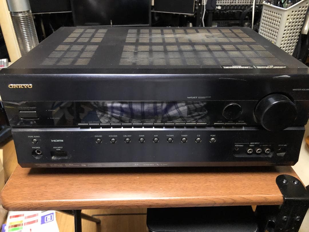 ONKYO TX-SA607 AVアンプ リモコン付き