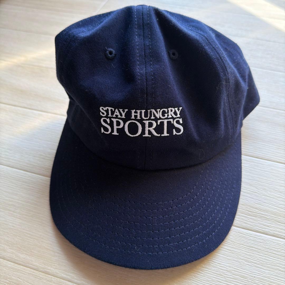 STAY HUNGRY コットンツイル 6Pロゴキャップ
