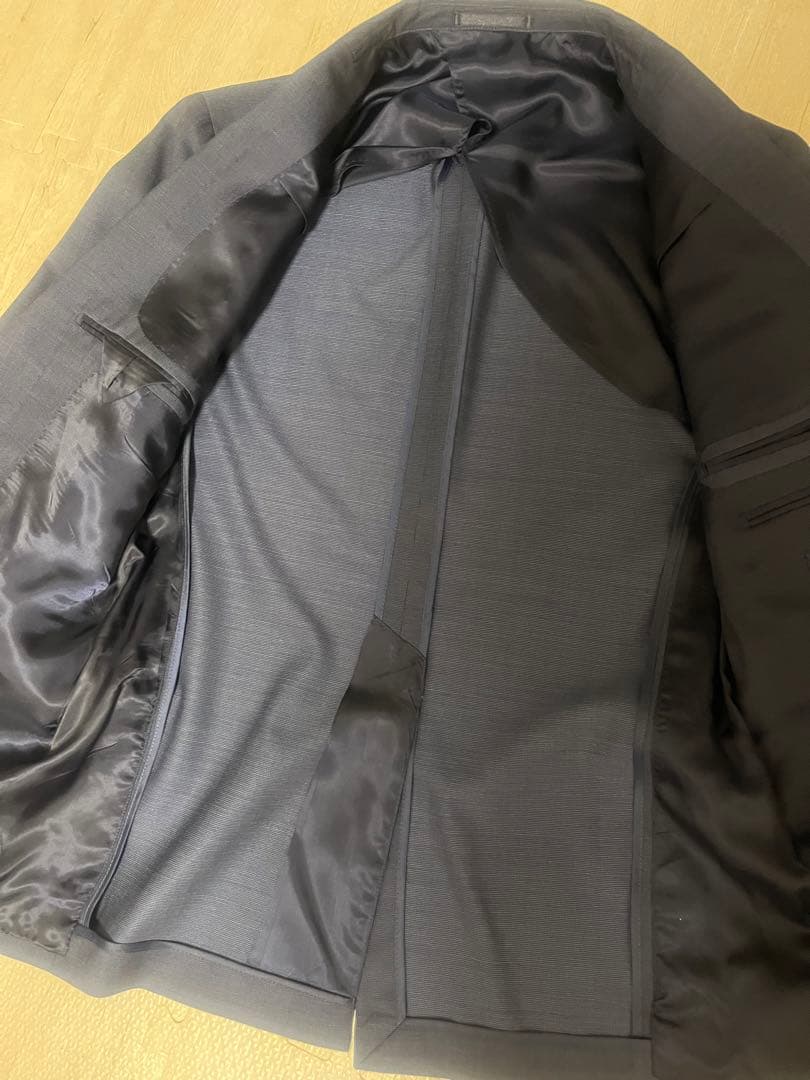 DIFFERENCE ネイビー ビジネススーツ セットアップ