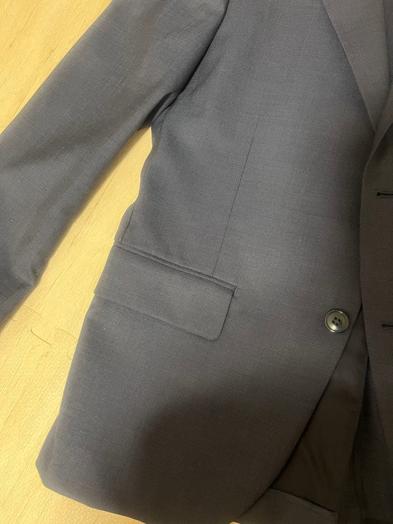 DIFFERENCE ネイビー ビジネススーツ セットアップ