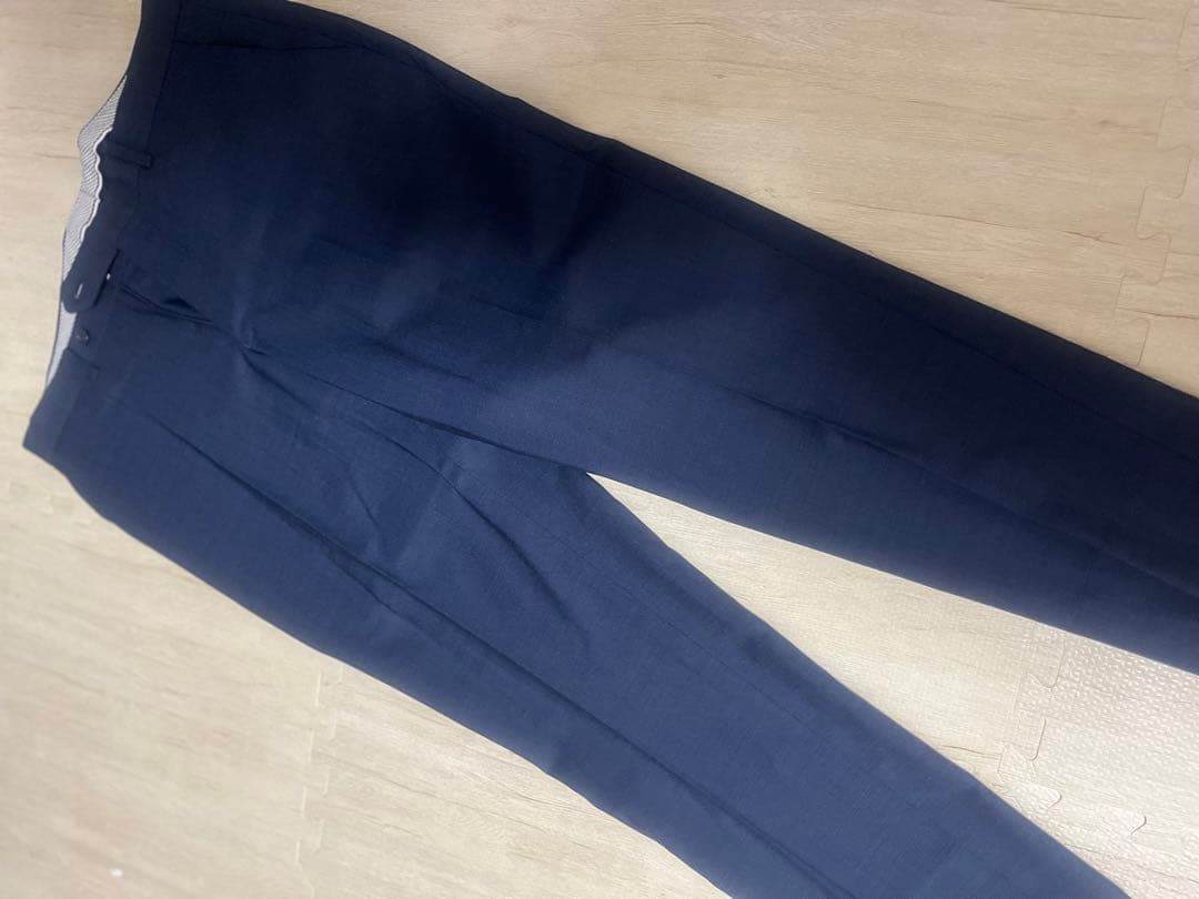 DIFFERENCE ネイビー ビジネススーツ セットアップ