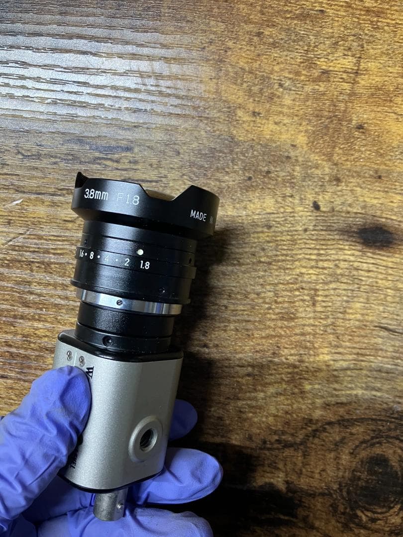 WATEC WAT-250D CCDカメラレンズ付き　＃N