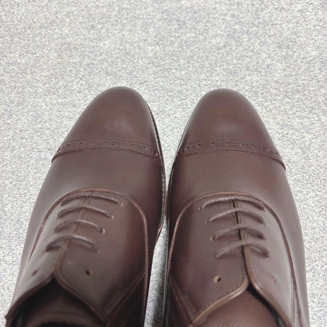 【極美品】BLACK LABEL CRESTBRIDGE 革靴　ストレートチップ