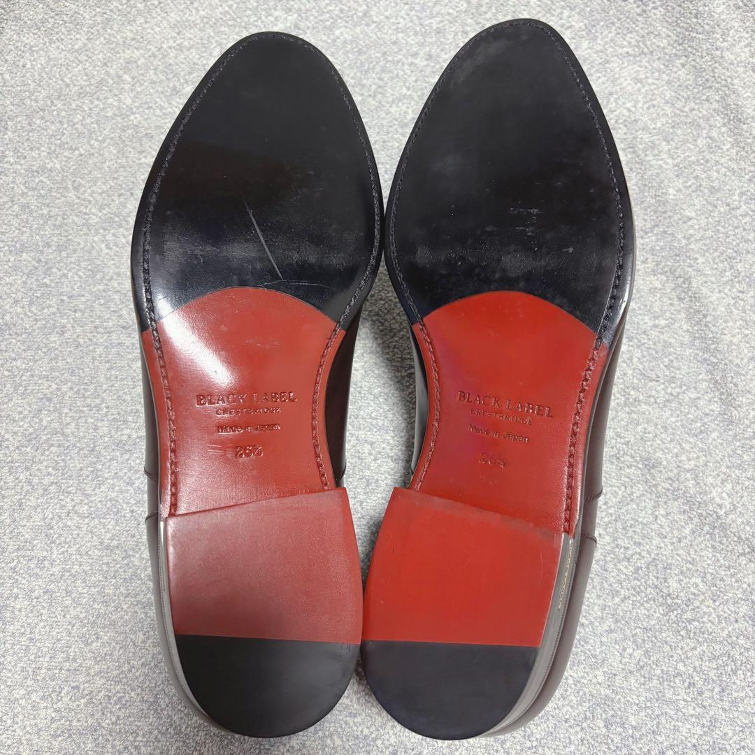 【極美品】BLACK LABEL CRESTBRIDGE 革靴　ストレートチップ