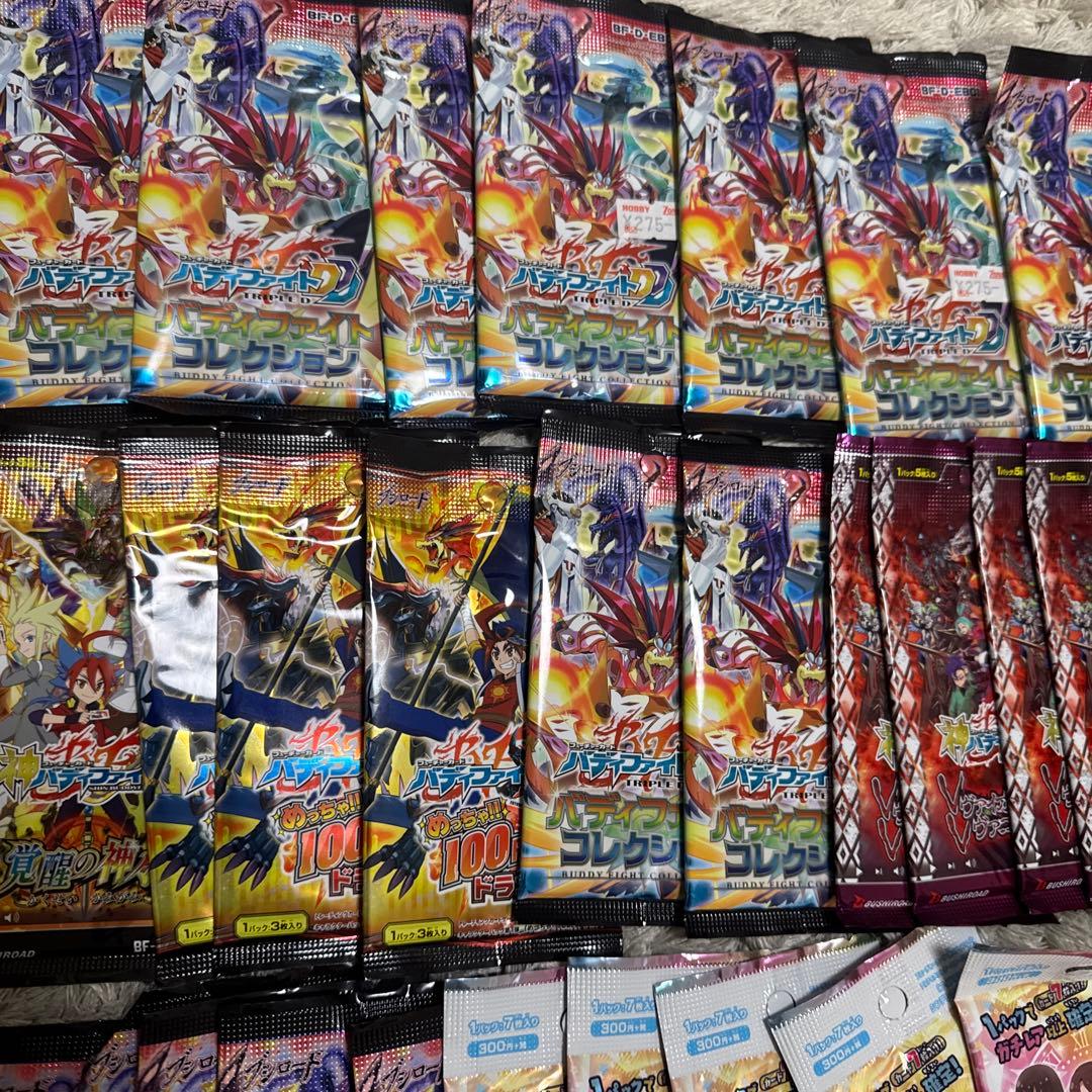 【値下げ不可】バディファイト　未開封パック　154パック　まとめ売り【3962