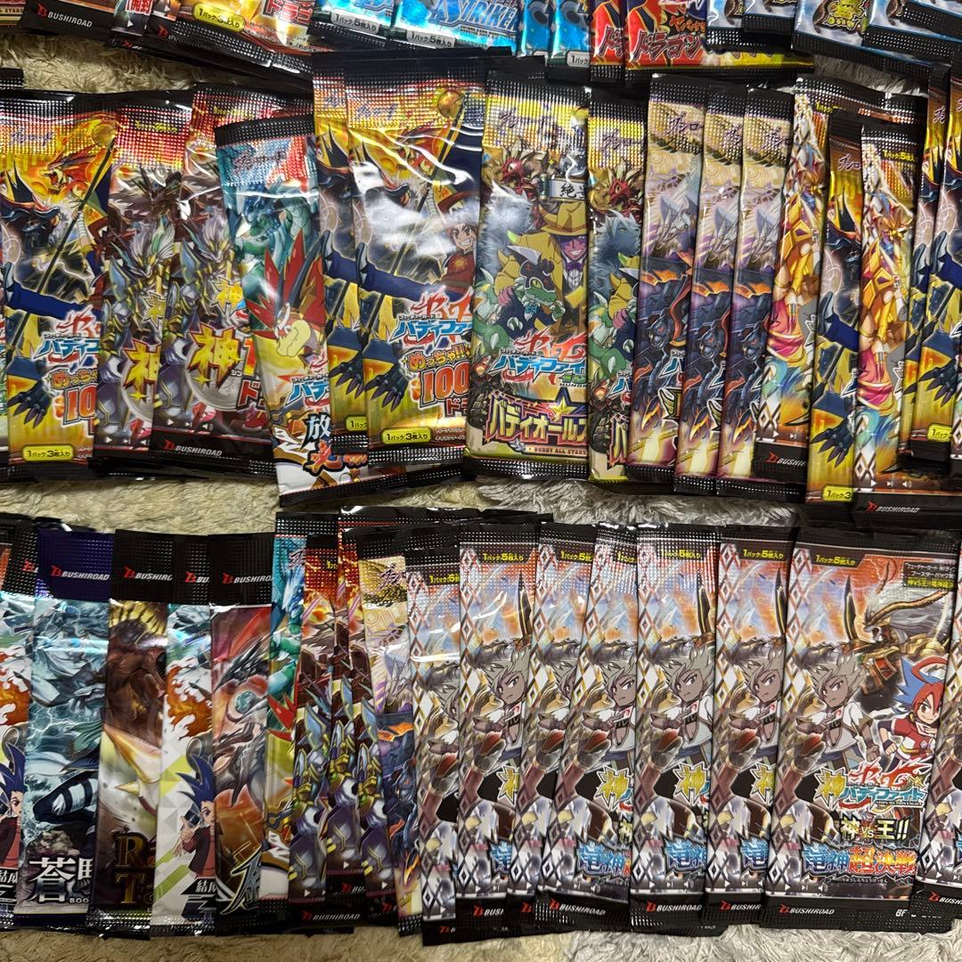 【値下げ不可】バディファイト　未開封パック　154パック　まとめ売り【3962