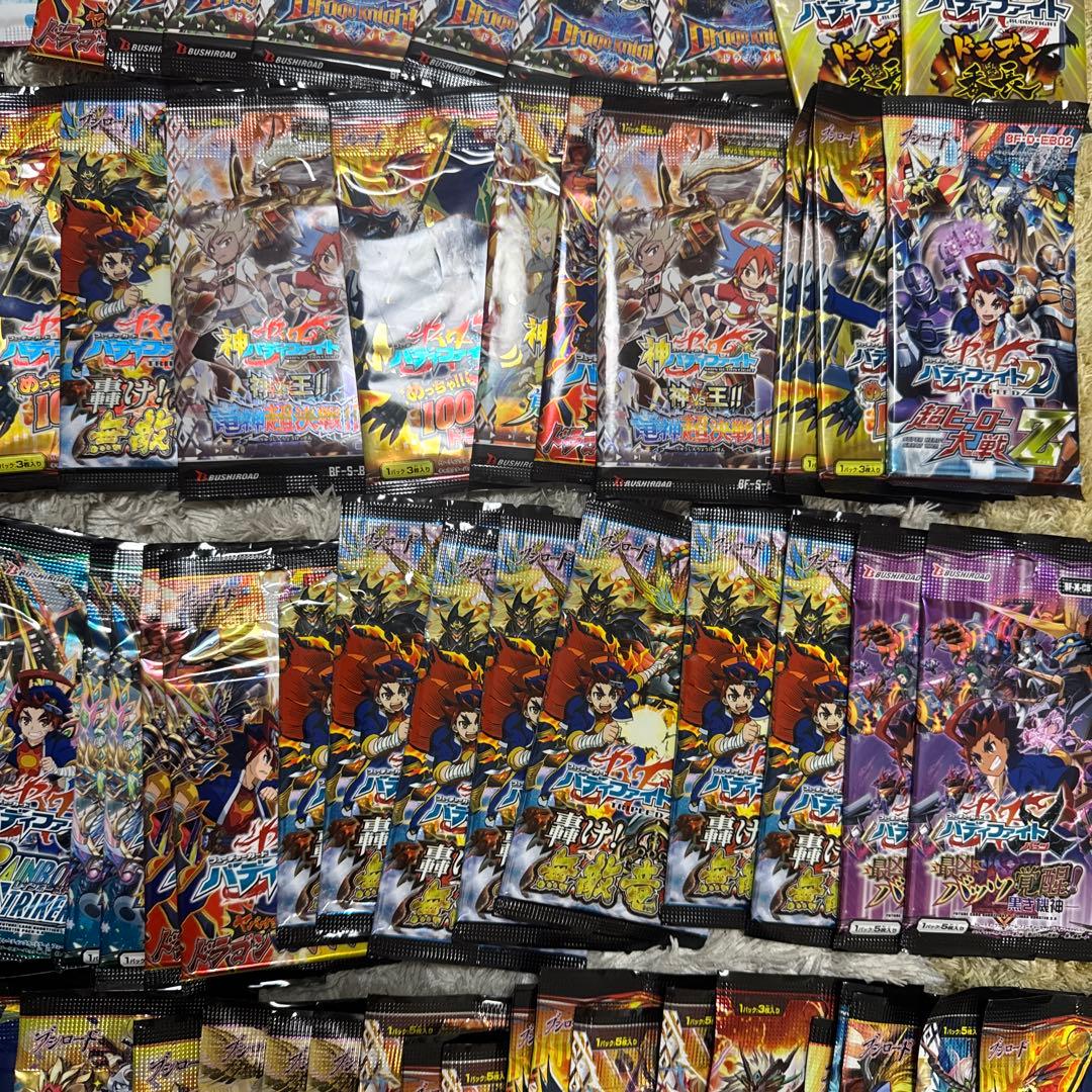 【値下げ不可】バディファイト　未開封パック　154パック　まとめ売り【3962