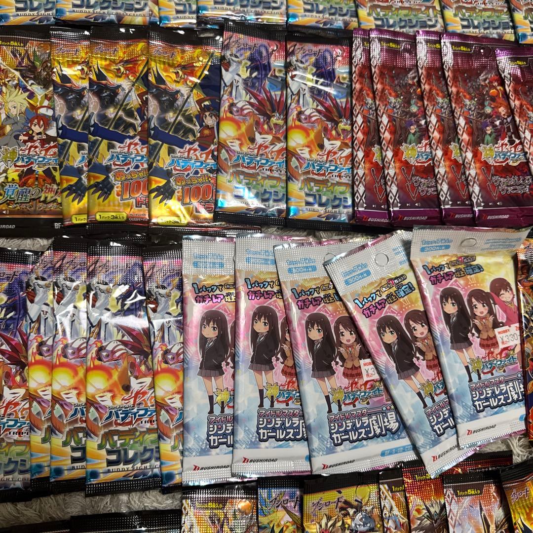 【値下げ不可】バディファイト　未開封パック　154パック　まとめ売り【3962