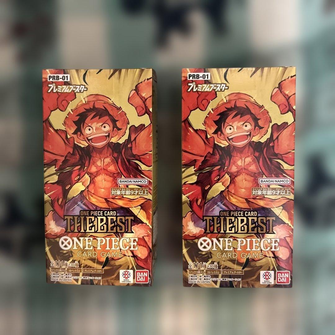 ONE PIECE カードゲーム THE BEST 【PRB-01】　2box