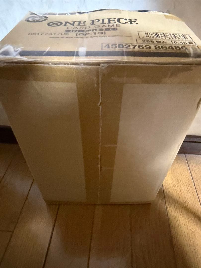 ONE PIECE OP-13受け継がれる意志1カートン新品テープ付き(凹みあり