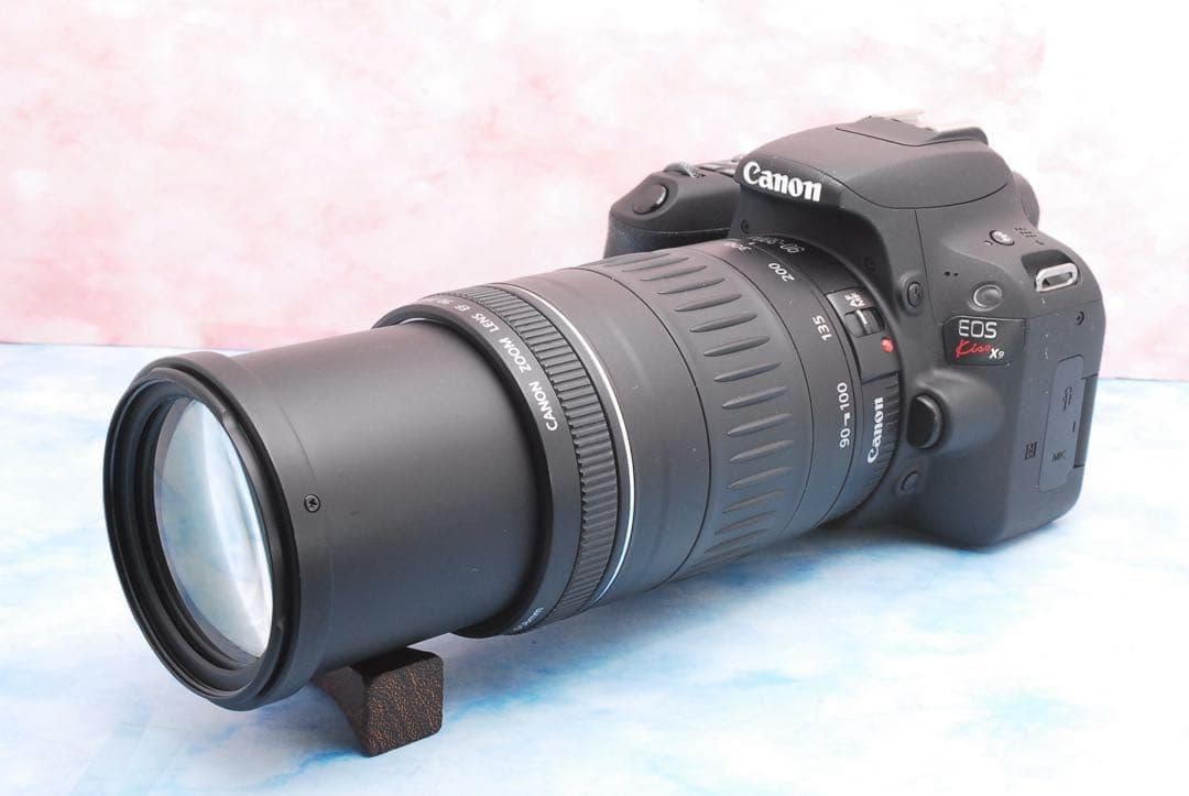 Canon kiss X9★豪華Wレンズセット★Wi-Fi★一眼レフカメラ