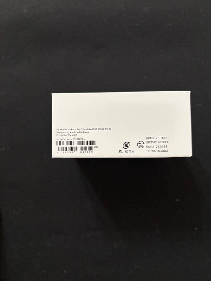 【K.M .ページ】AirPods Pro 3 本体