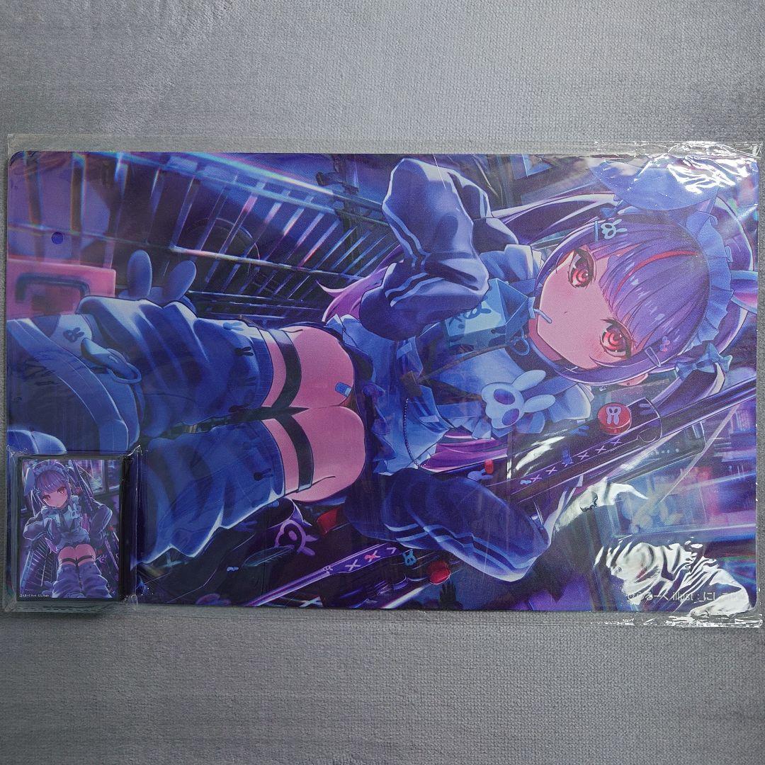 α1 ぶいすぽっ! 銃&うさ耳&カート 兎咲ミミ スリーブ&プレイマット