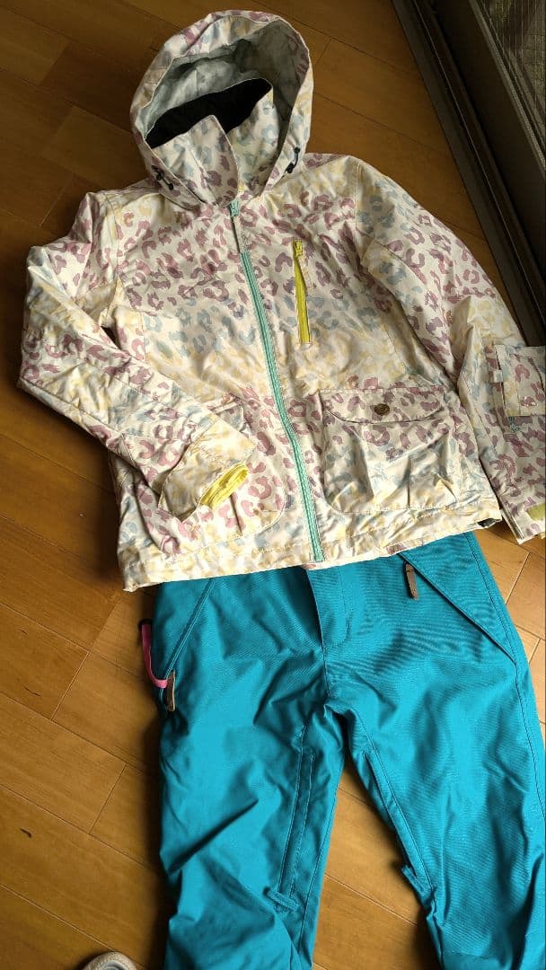 スキーウェア　レディース　S　М　セット　レオパード