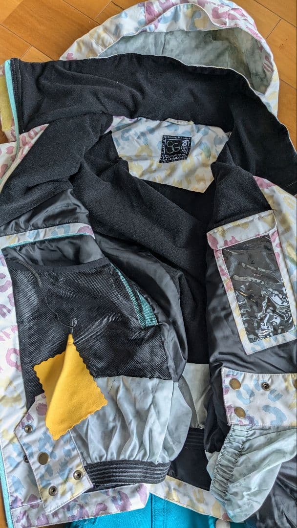 スキーウェア　レディース　S　М　セット　レオパード