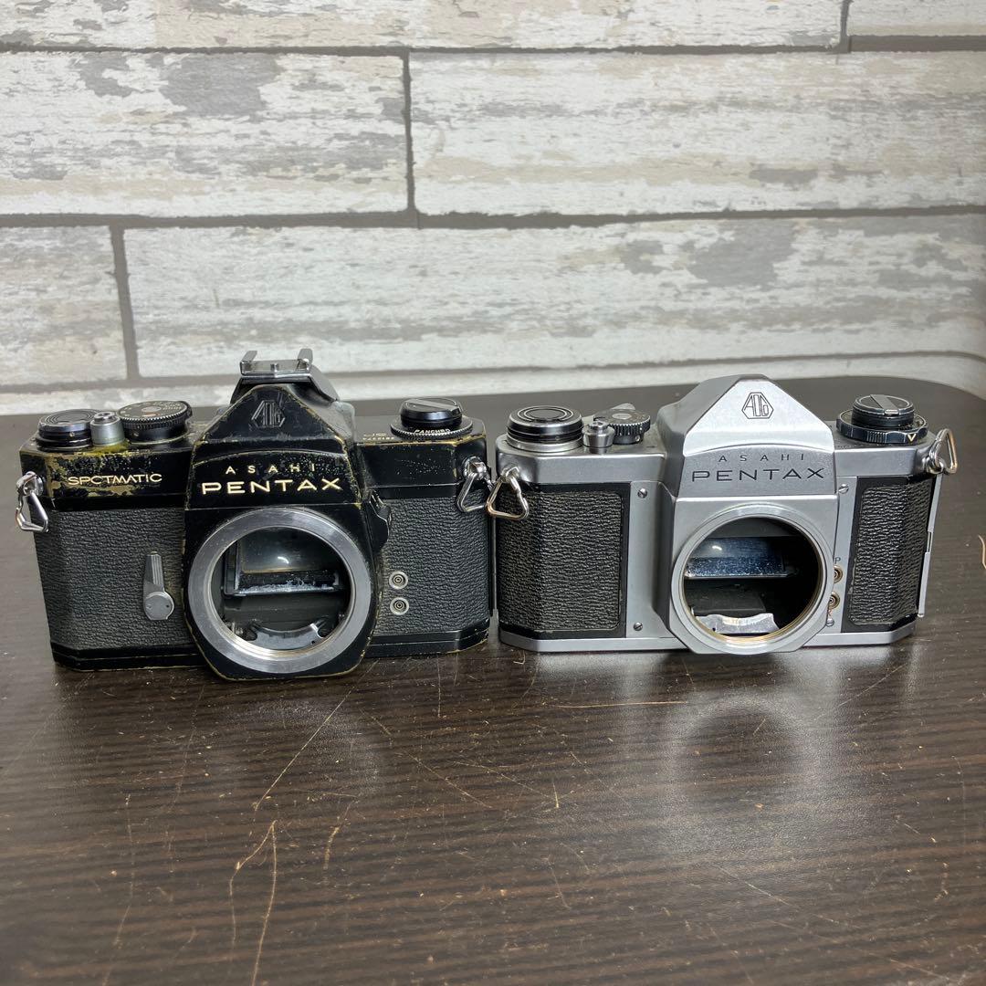 【ジャンク】PENTAX SP／SV 一眼レフカメラ 2台まとめ
