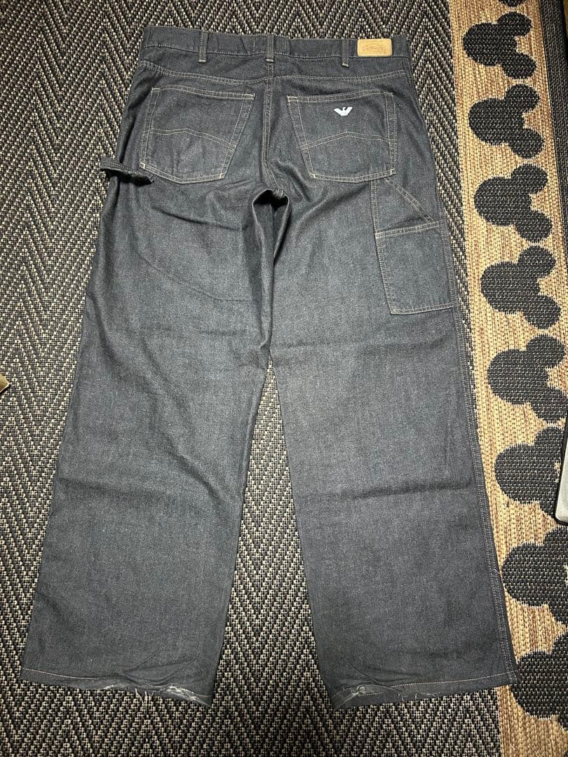 パンツ armani jeans painter pants 90s 46