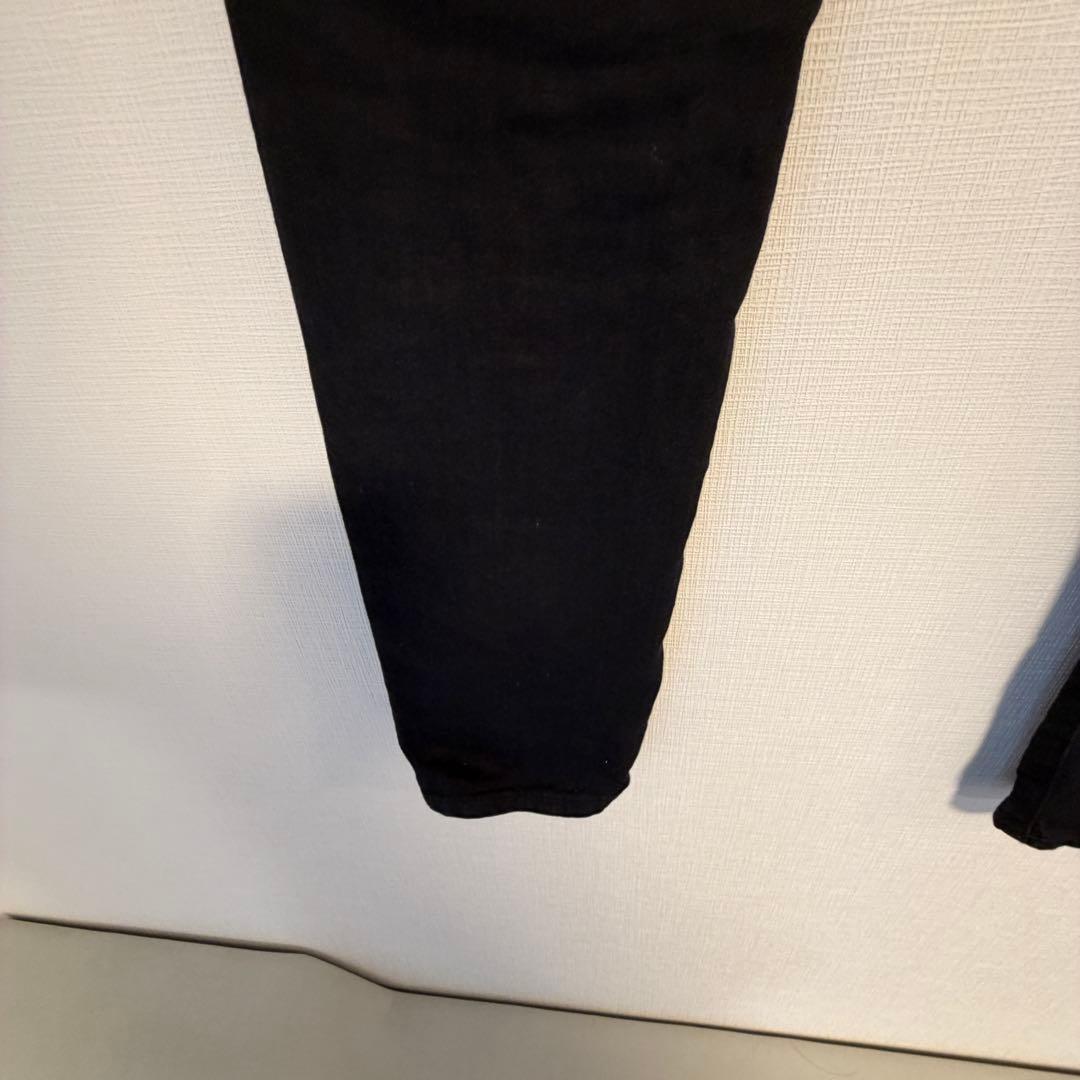 サンローラン ブラックデニムパンツ スリムフィット w33