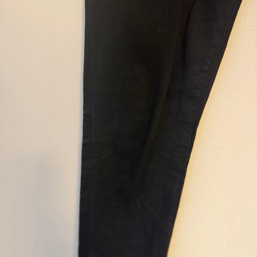 サンローラン ブラックデニムパンツ スリムフィット w33