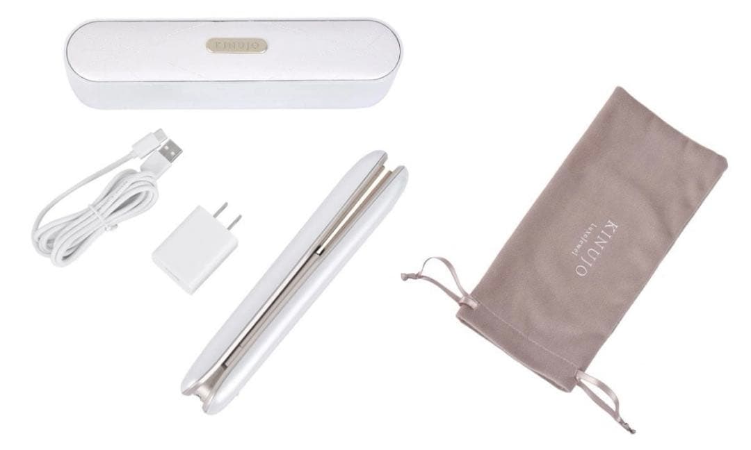 KINUJO ストレートヘアアイロン シルバー