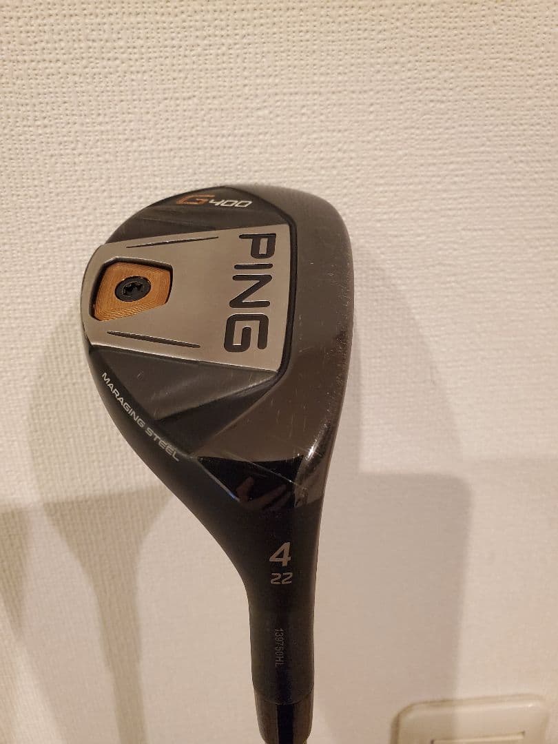 PING G400 4番ユーティリティ 22度