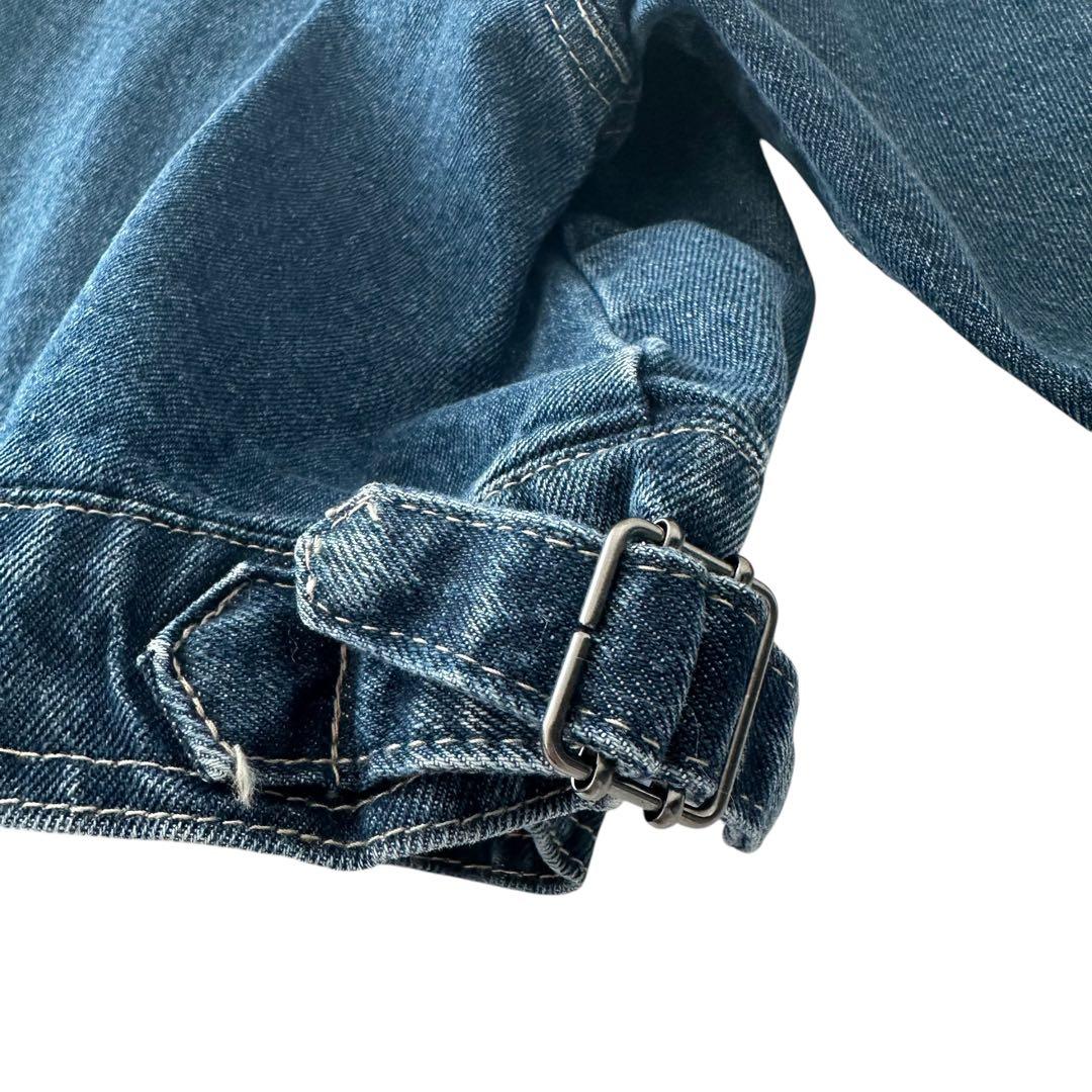 カプリシューレマージュ 24AW ショート デニム ジャケット ブルー F