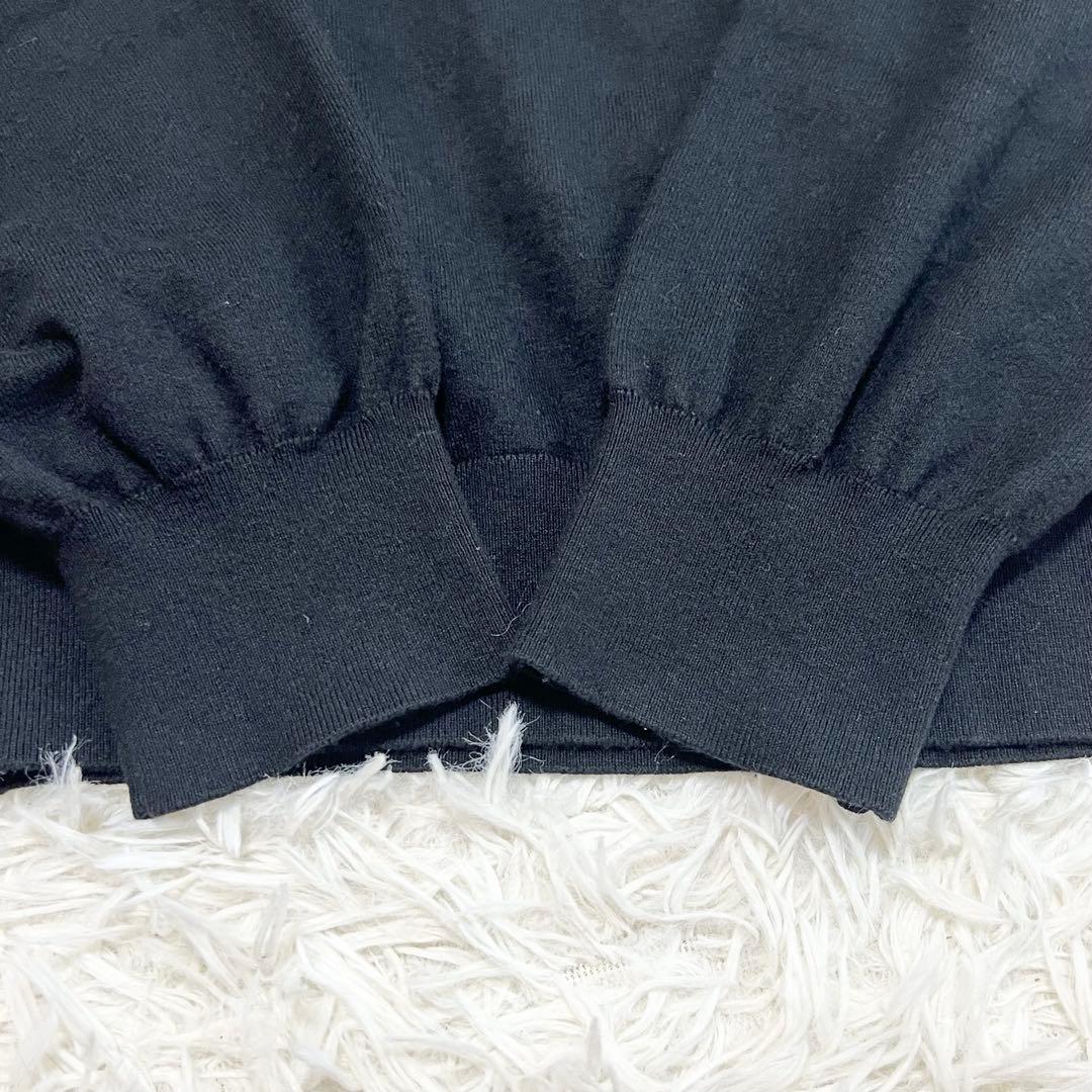 美品✨CABaN コットンカシミヤ プレーンクルーネックプルオーバー