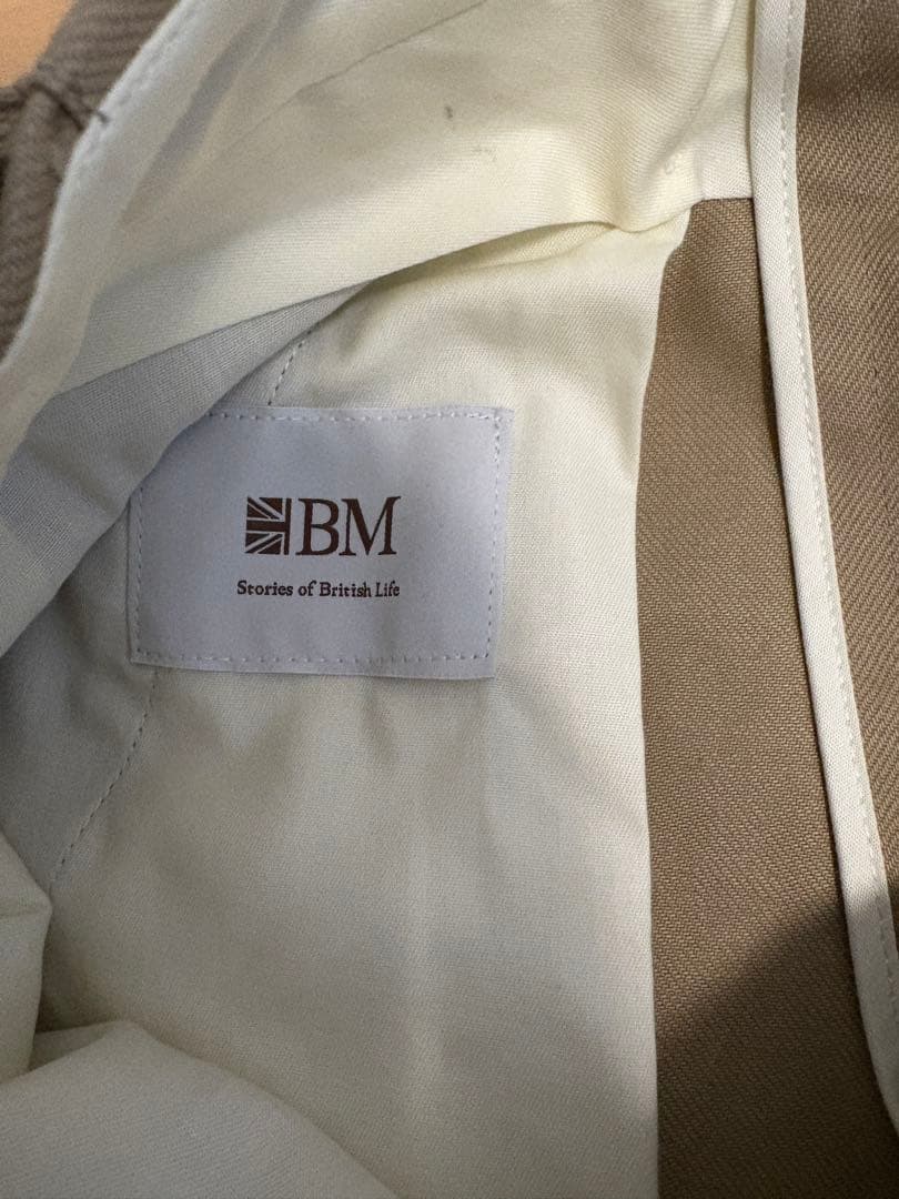ブリティッシュメイド　BM オフィサーパンツ　ポーツマス　ベージュ