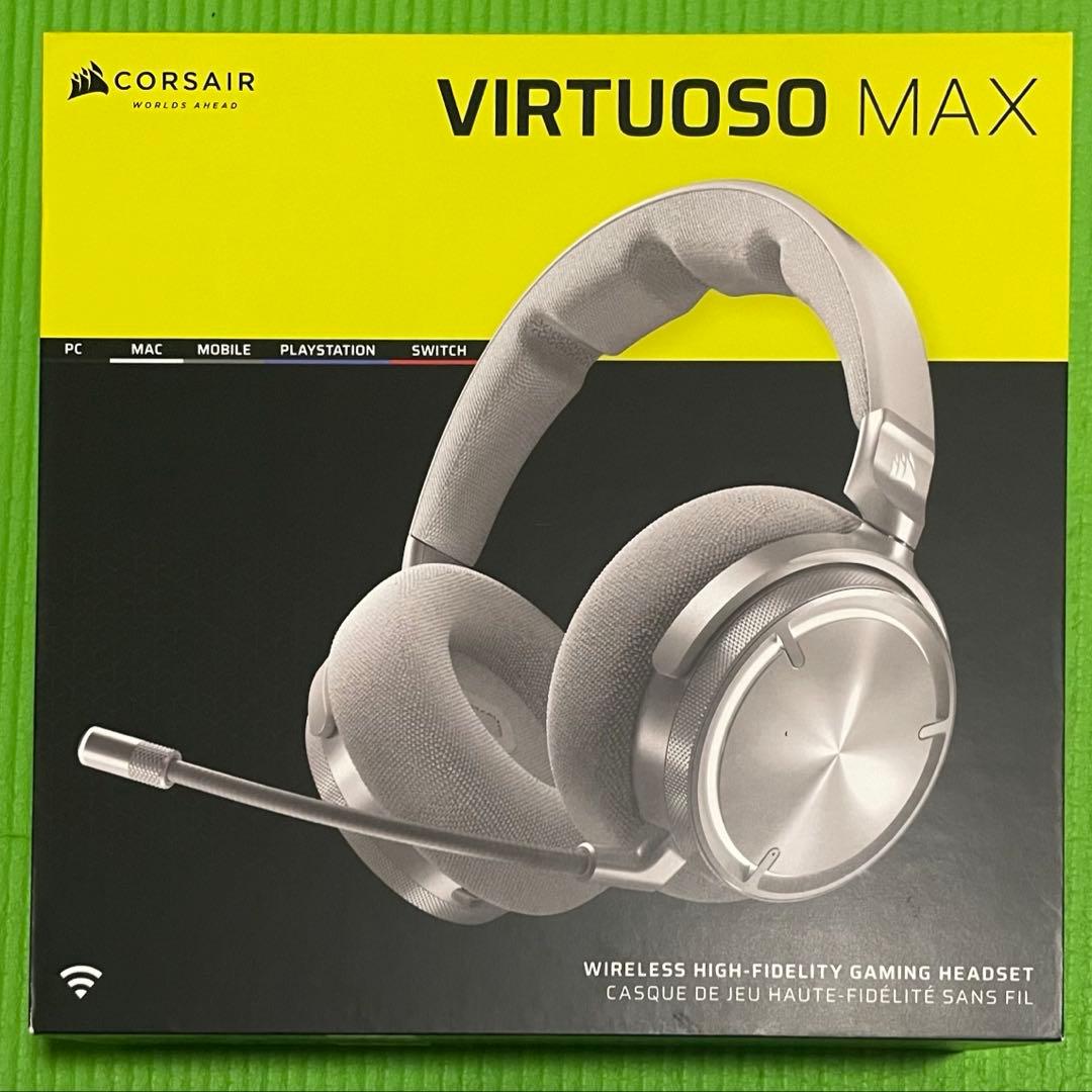 ヘッドホン Corsair VIRTUOSO MAX Wireless / Silver