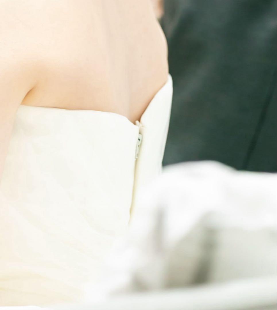 【美品】 アンテプリマ ANT5011 オフホワイト 7S ウェディングドレス