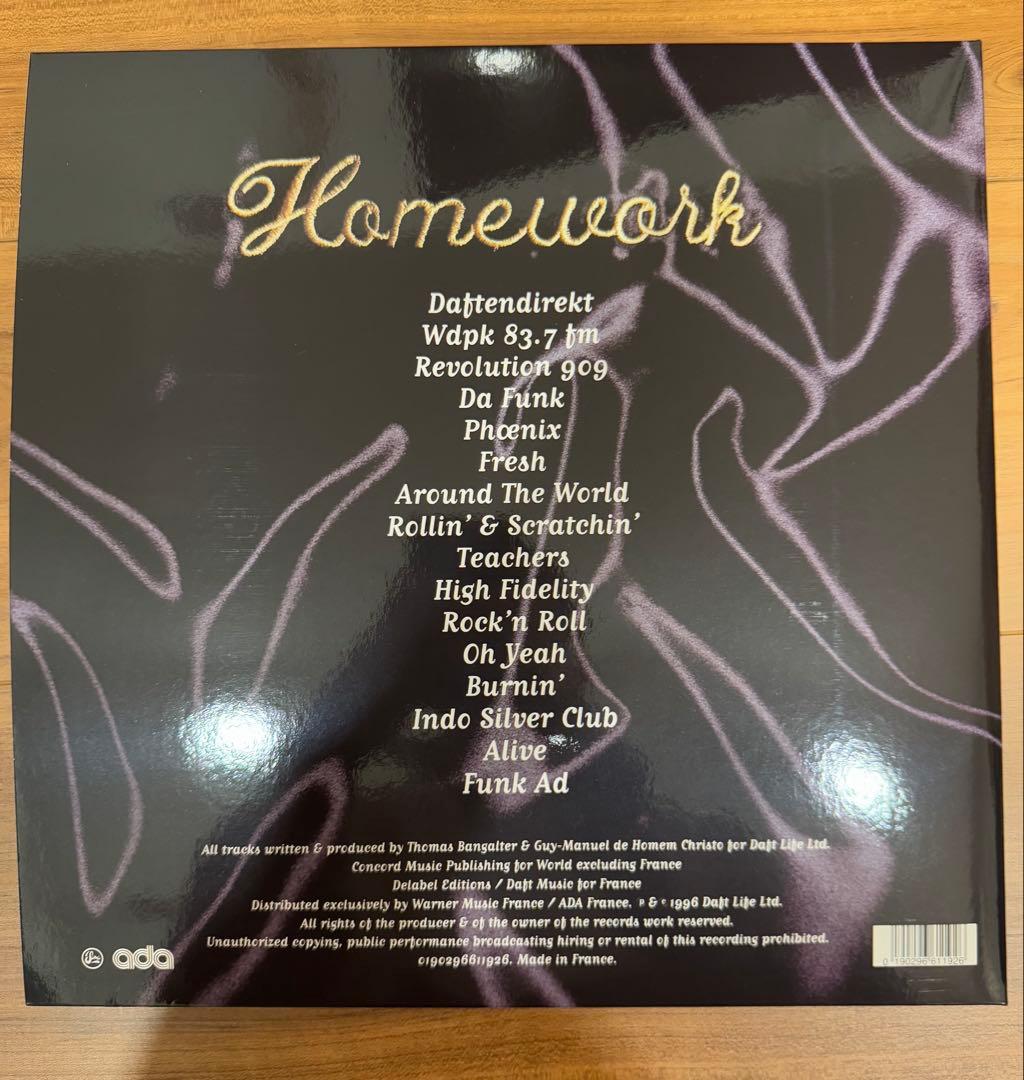 daft punk work, human after all レコード