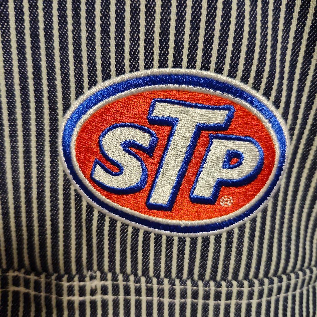 ヒッコリー柄　つなぎ　ビッグサイズ 廃盤