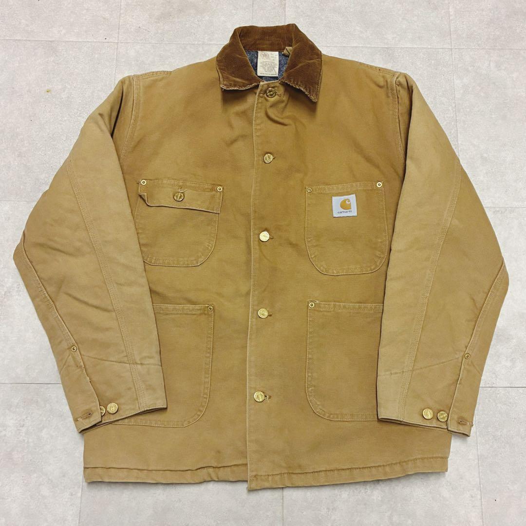ジャケット・アウター '89 Carhartt 100th anniversary chorecoat
