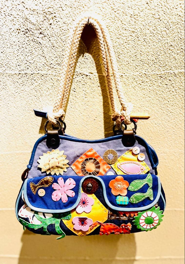 【美品】ジャマンピュエッシュ　ハンドバッグ　ショルダーバッグ