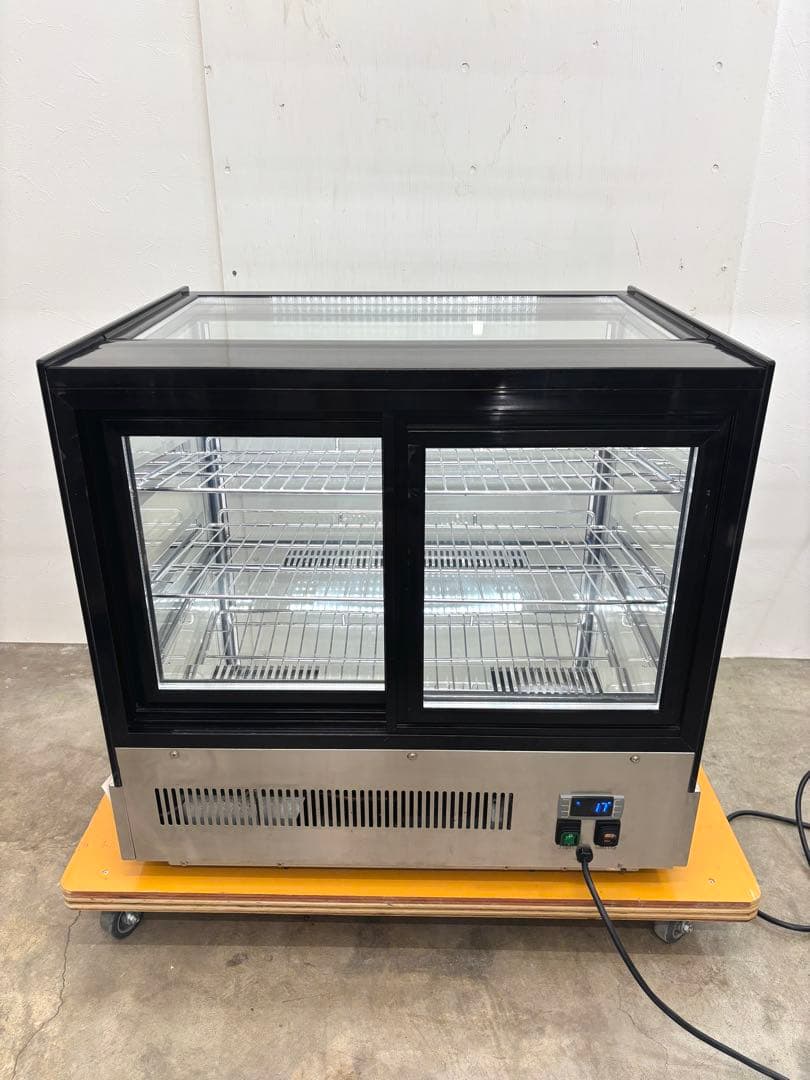 【動作OK!】JCM 卓上型対面冷蔵ショーケース【角型】JCMS-53T 冷蔵庫