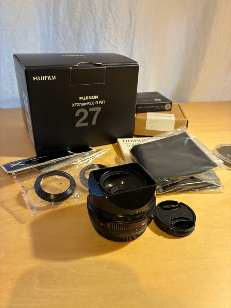 富士フイルム FUJIFILM XF27mm F2.8 R WR 単焦点レンズ