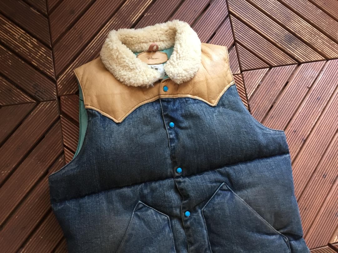 ナ*オ様 ボア付【ロンハーマン別注 ロッキーマウンテン デニム ダウンベスト】