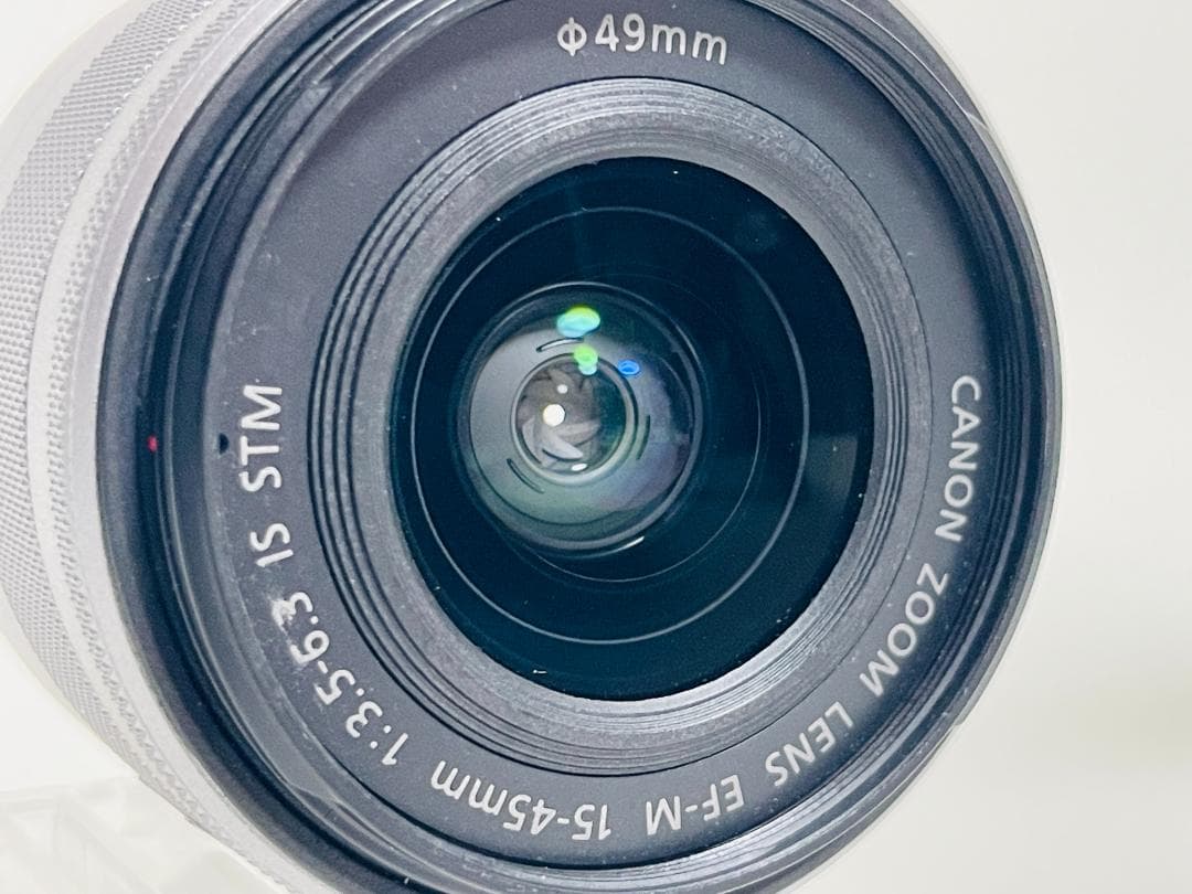 CANON キヤノン EOS Kiss M ＋ EF-M 15-45mm レンズ