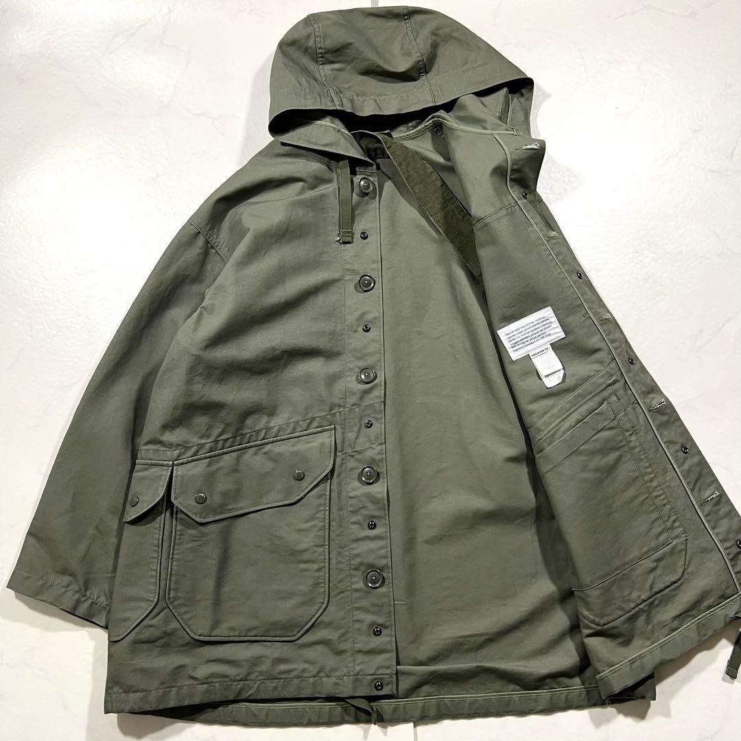 エンジニアードガーメンツ マディソンパーカー コート カーキ Mサイズ ロング