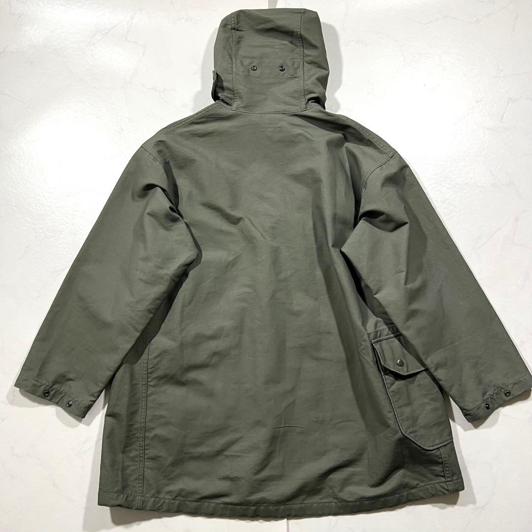 エンジニアードガーメンツ マディソンパーカー コート カーキ Mサイズ ロング