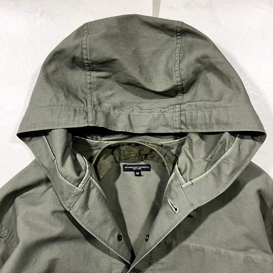 エンジニアードガーメンツ マディソンパーカー コート カーキ Mサイズ ロング
