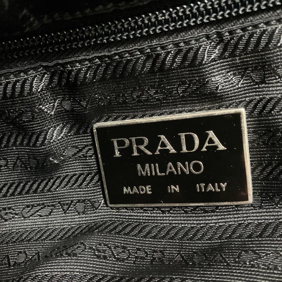 難あり　PRADA ボストンバッグ 黒 ナイロン