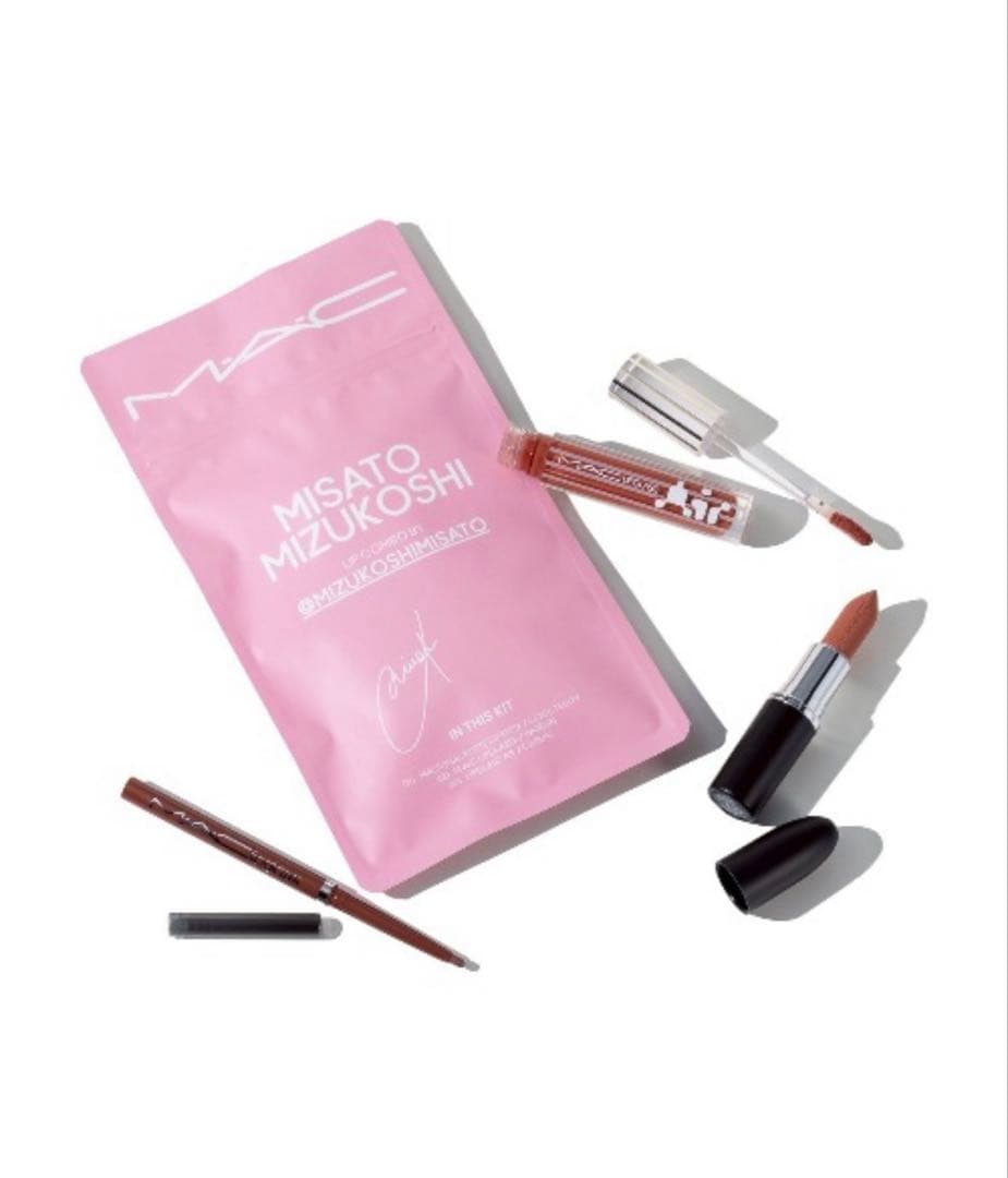 ‪ℳ* ページ　　 MAC×水越みさと　LIP COMBOS ピンク