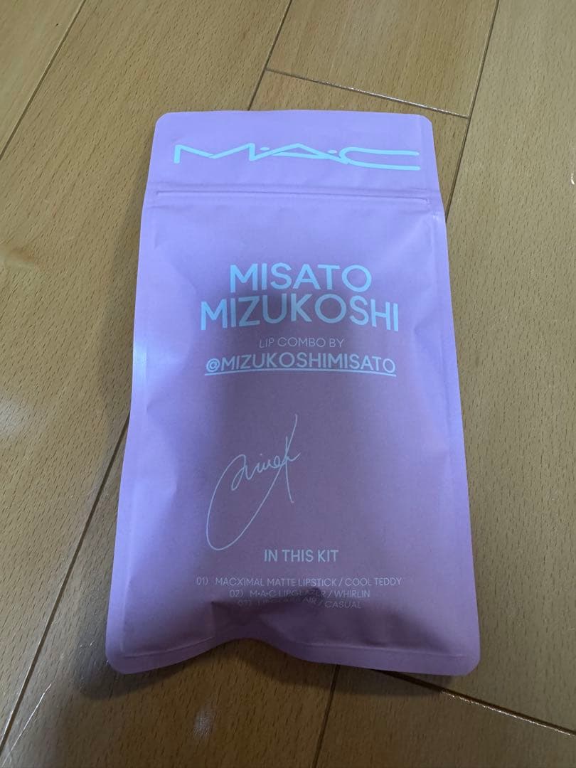 ‪ℳ* ページ　　 MAC×水越みさと　LIP COMBOS ピンク