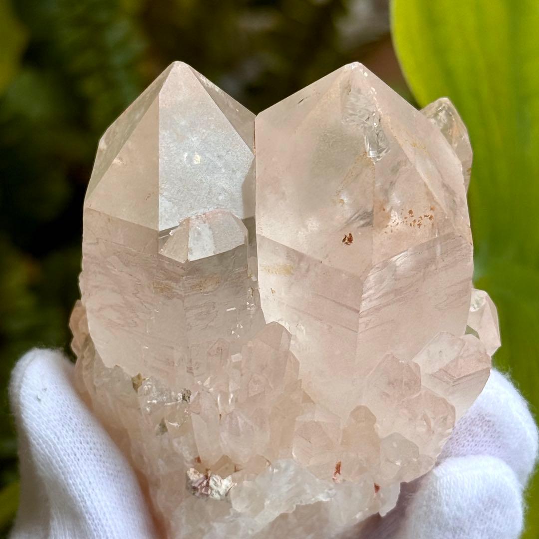 ピンクキャンドルクォーツ　原石　マダガスカル産　天然石