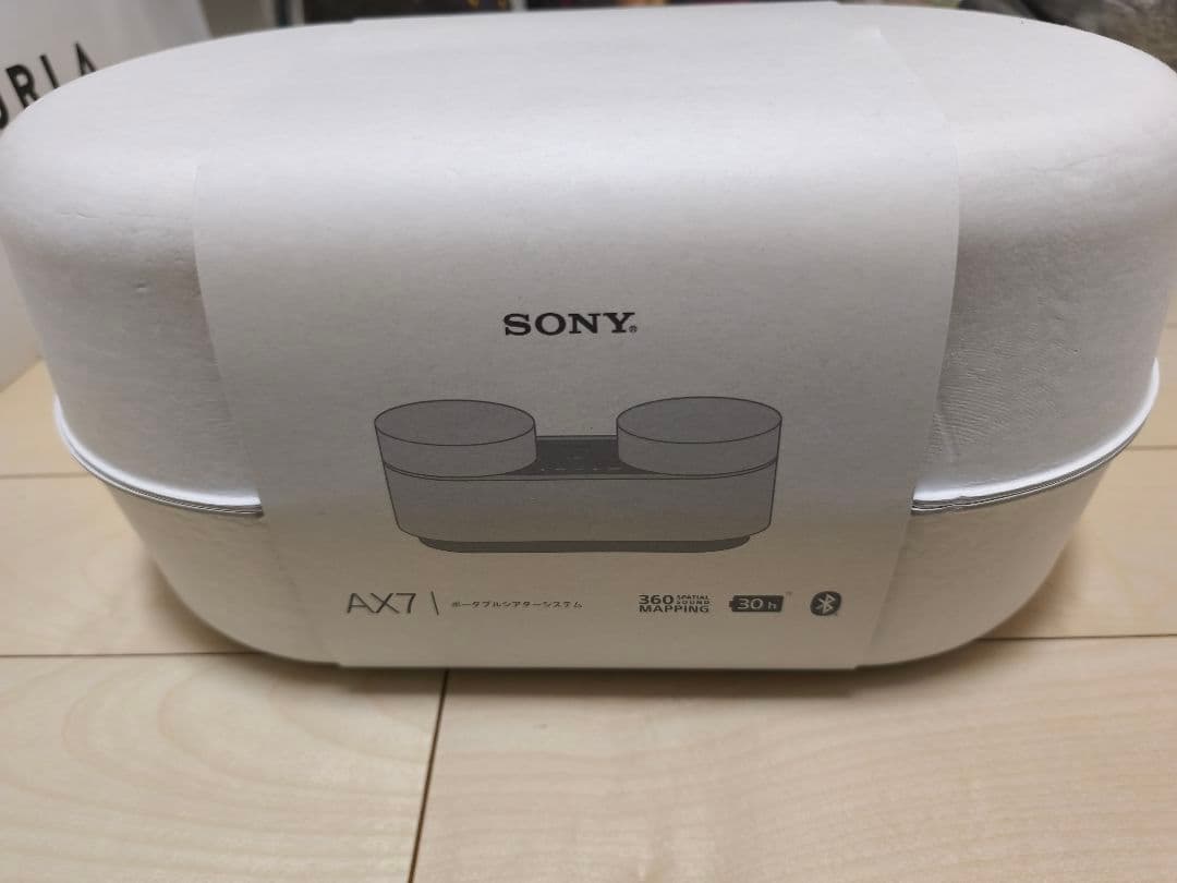 SONY AX7 ポータブルシアターシステム