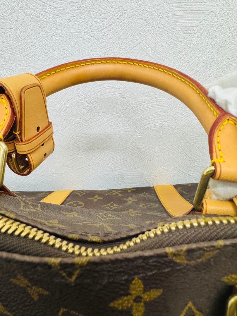 【むぎとここ】ルイ・ヴィトンモノグラムボストンバック キーポル55