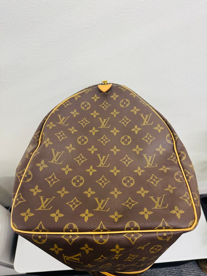 【むぎとここ】ルイ・ヴィトンモノグラムボストンバック キーポル55