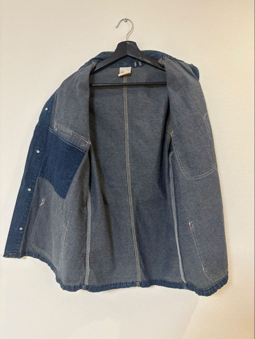 80s carhartt デニム カバーオール 星タグ